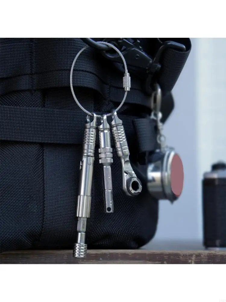 2Pcs Keyrings Attachment Buckles Clip For 1/4