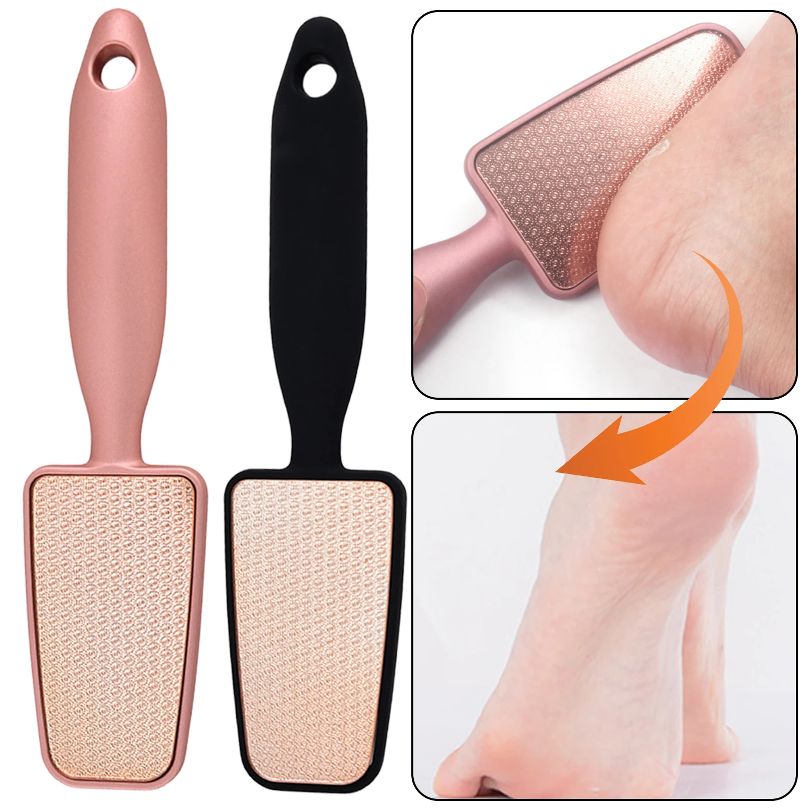 プロのナノガラス製フットファイル,多機能,ひびの入った皮膚,トウモロコシ,カルスリムーバー,フットサンダー