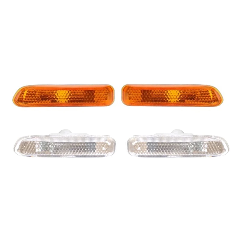 Side Marker Turn Signal Lights 63132228591 63132228592 For BMW 3 Series E46 1999-2001