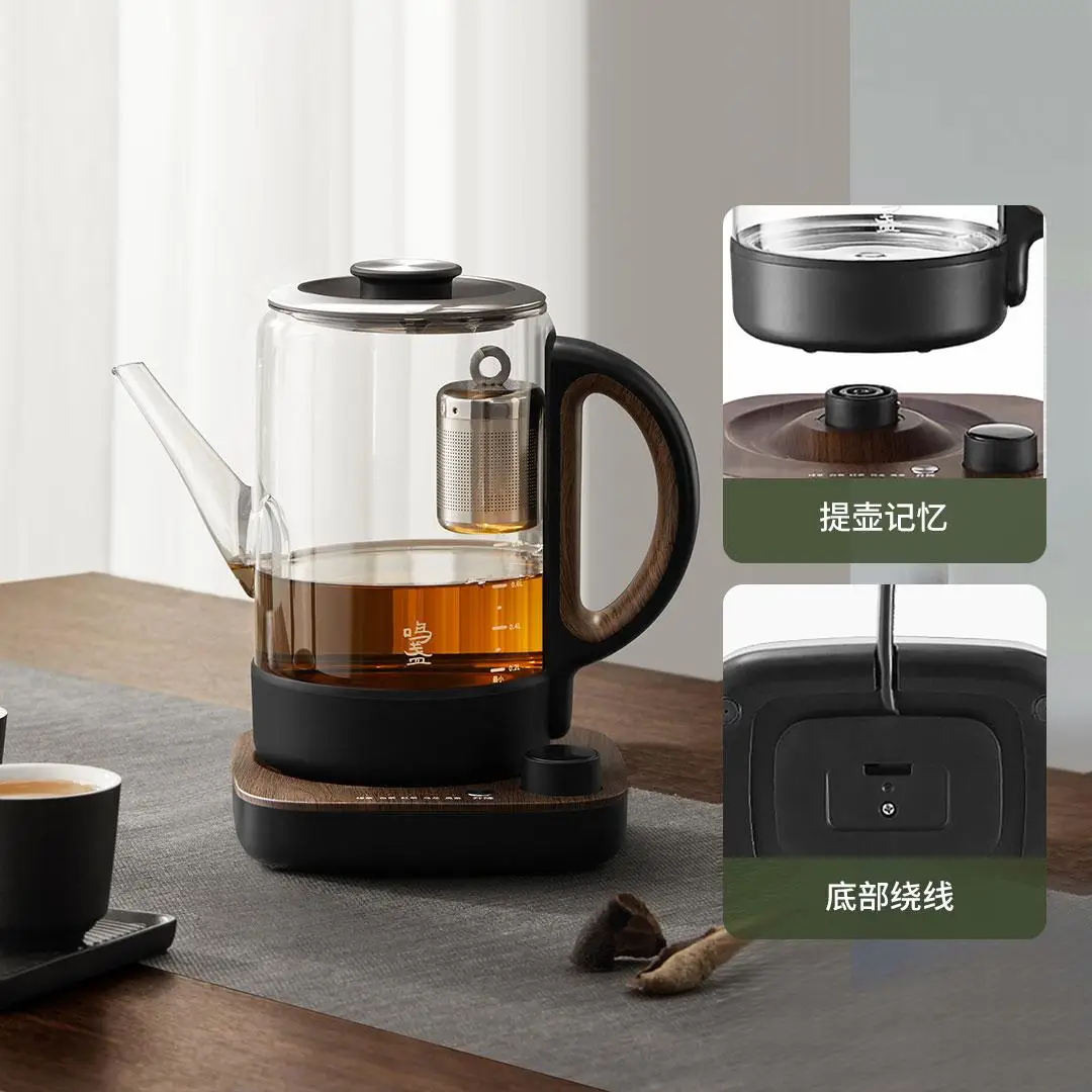 مينغ زان 220 فولت 800 واط 0.8L MZ101 جديد قضيب مغناطيسي أقل ذكي رفع ماكينة صنع الشاي المغلي واحد