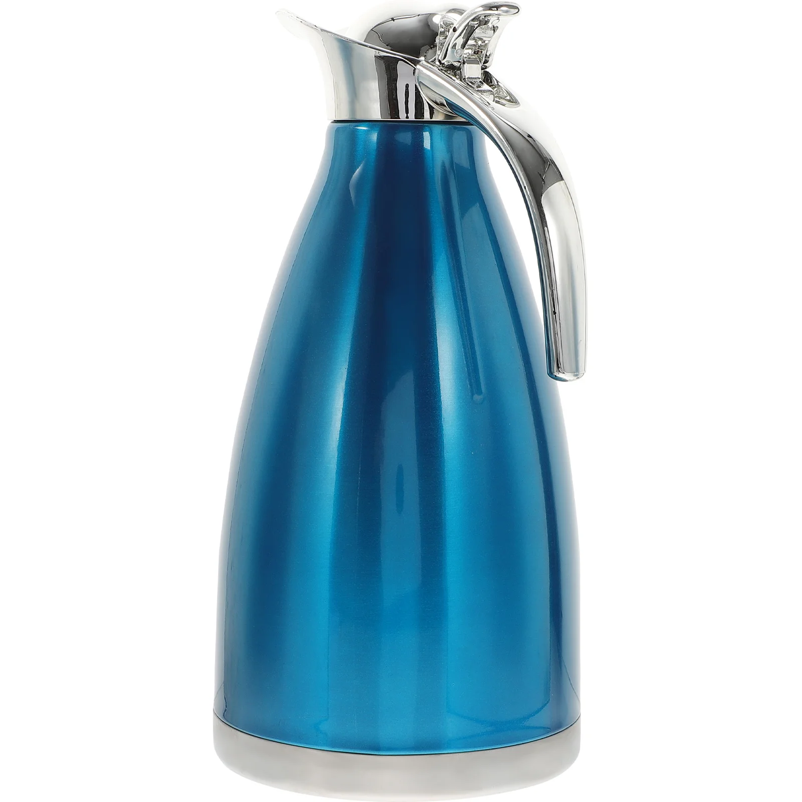 

Blue 2.0L Stainless Steel Double-Layer Insulated Kettle Thermal Bottle Home Office Outdoor Use Thermal Bottle Vacuum Pot
