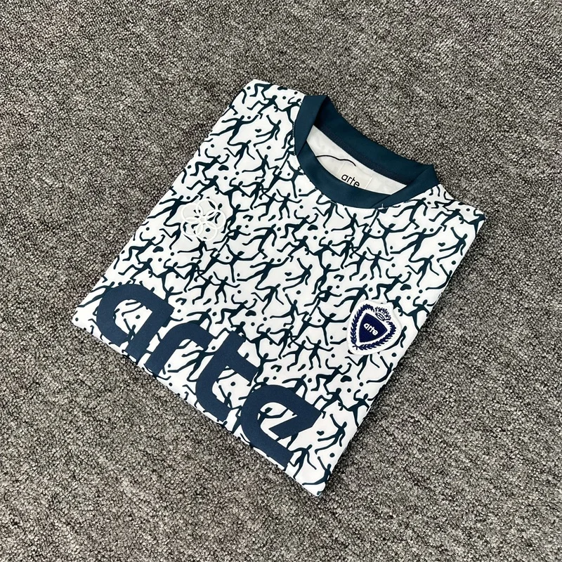 

Oversized ARTE Embroidered Small Label T Shirts Men Women 1:1 High Quality Pure Cotton Arte Sport Jersey