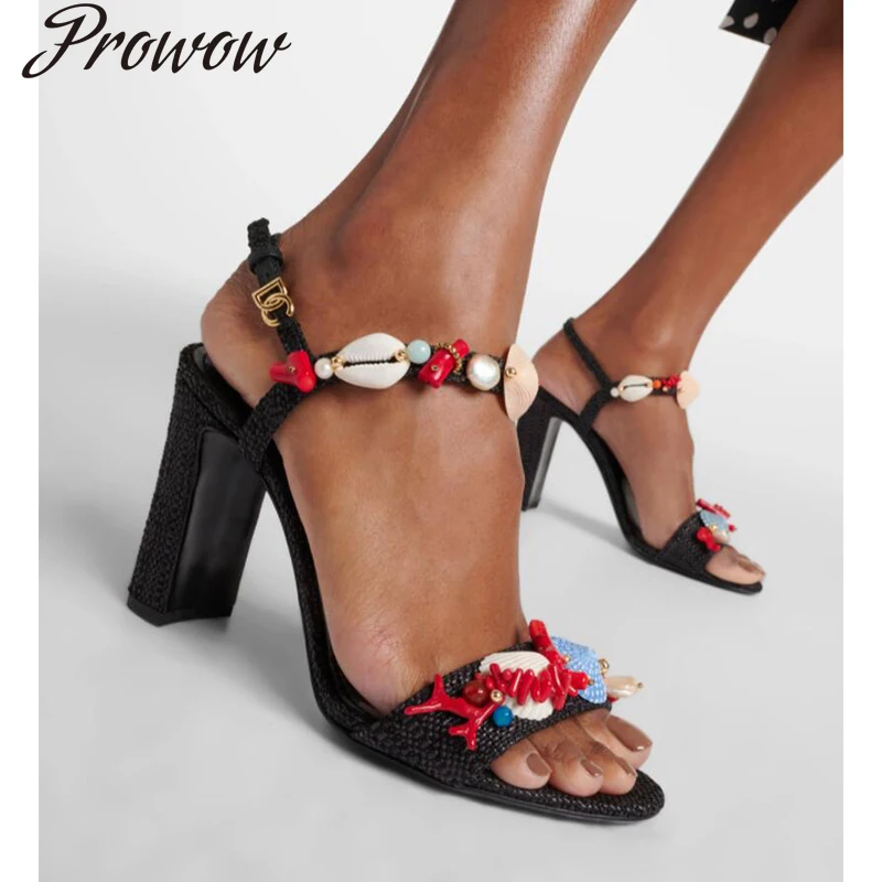 Sandalias De Cuña De Yute Para Mujer - Diseño Moderno, Cómodas, Con Hebilla Y Tira Decorativa