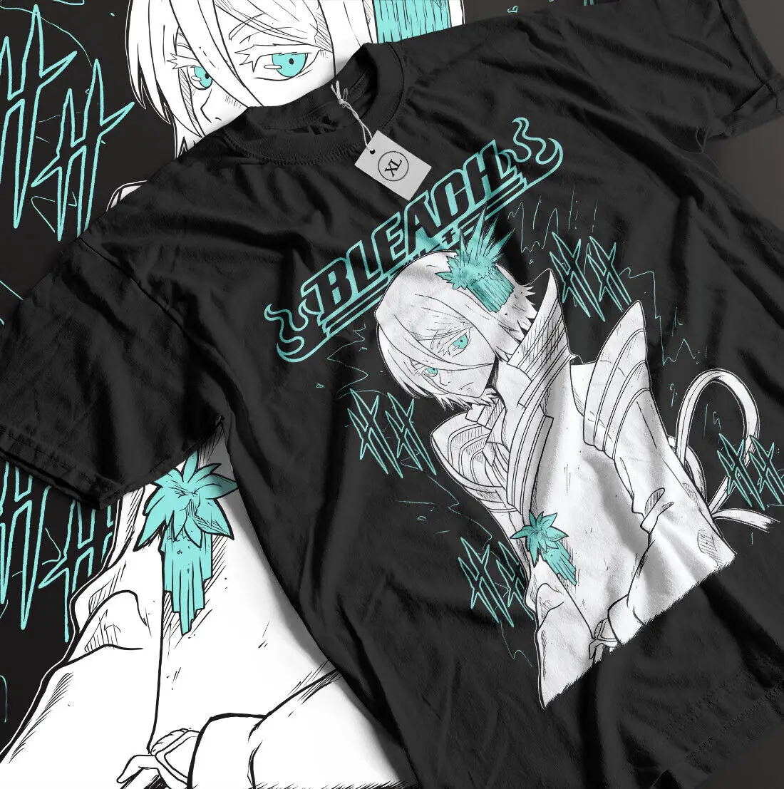 

Rukia Bleach T-shirt Zaraki Kenpachi Anime Manga Kurosaki Gift Shirt