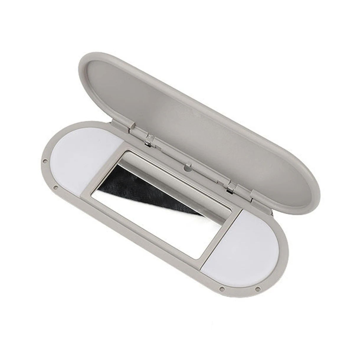 

Car Roof Sunvisor Sun Visor Makeup Mirror Glass Cover Light Lamp Cap Lid For-BMW Mini F54 F55 F56 F60 2015-2020 Grey -X39A