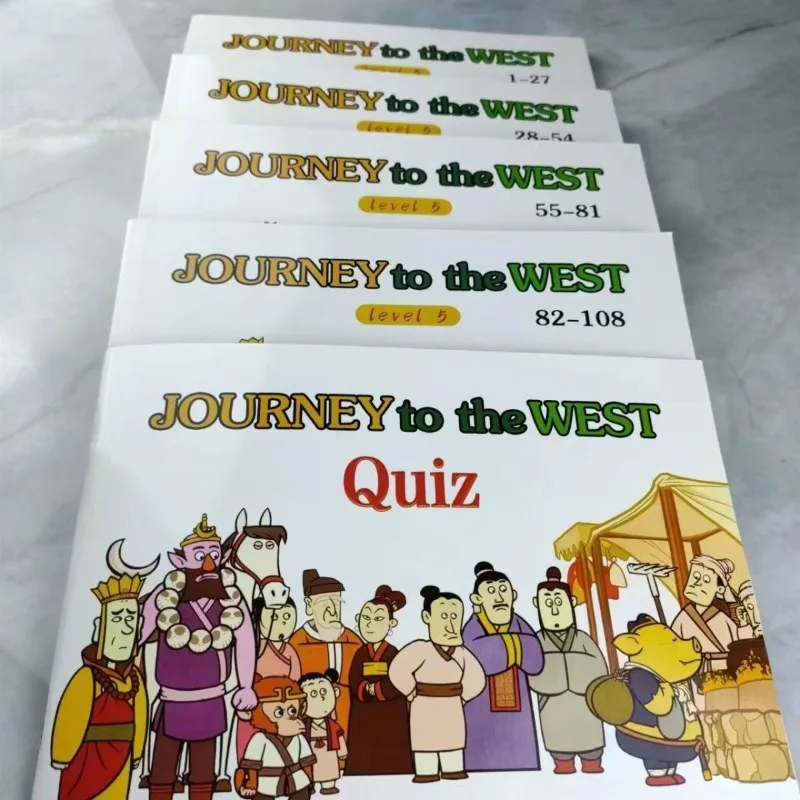 

4 Books/set Four Books of Journey To The West Story Books for Kids English