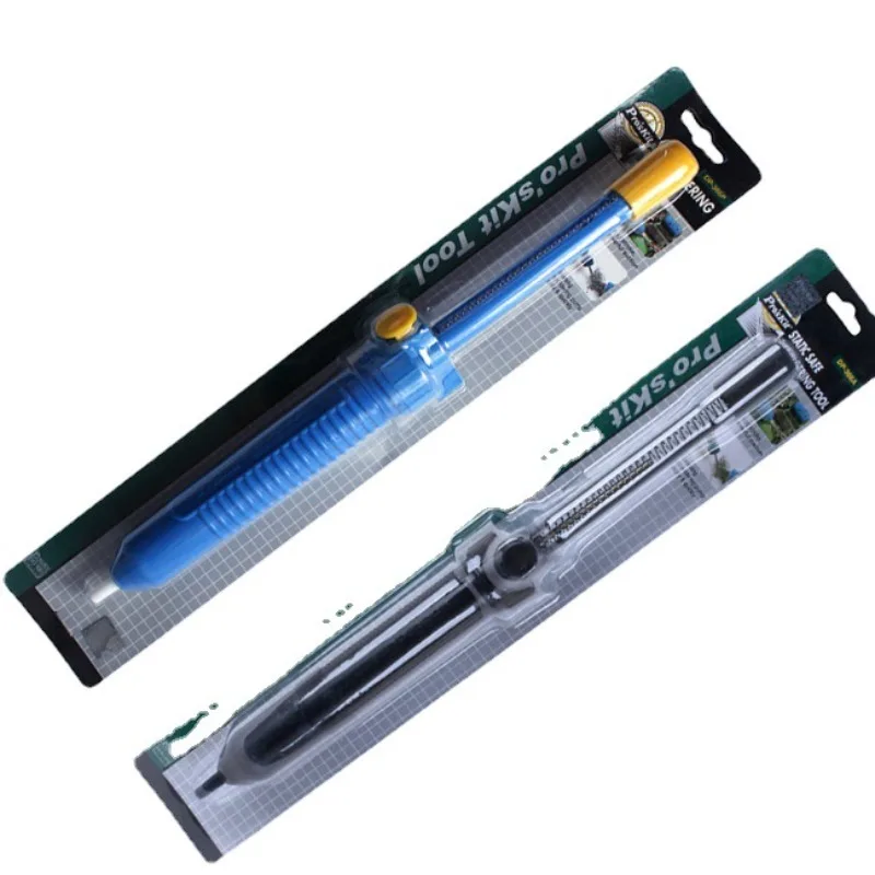 Handmatige desoldeerpomp Draagbare soldeerzuiger Pen Huishoudelijke tinabsorptie Lassen Reparatiegereedschap Elektricien verwijderingsgereedschap