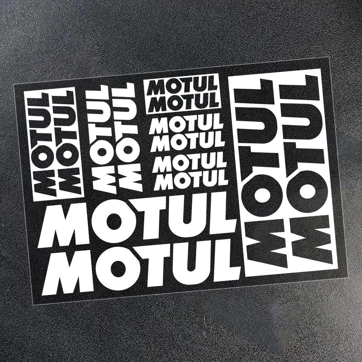 Vinyl Motul Sticker Logo Motorcycle Tank Helmet Car Bike Decal For YAMAHA Kawasaki Suzuki HONDA KTM BMW DUCATI Harley-Davidson view 3