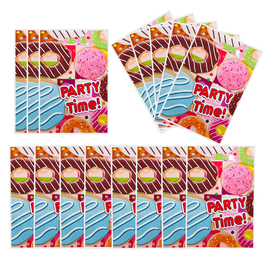 

Donut Party Candy Gift Bags Doughnut Biscuit Packing Bag Wedding Party Gift Bag for Kids Girls Birthday Supplies Baby Shower