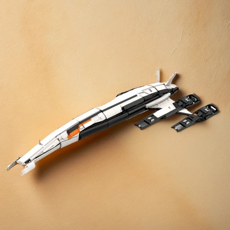 3884pcs MOC Normandy SR Mass Effect Other Model Building Blocks DIY Art Set Mega Mini Large Iconic Skill Manual Exhibit Toy Gift