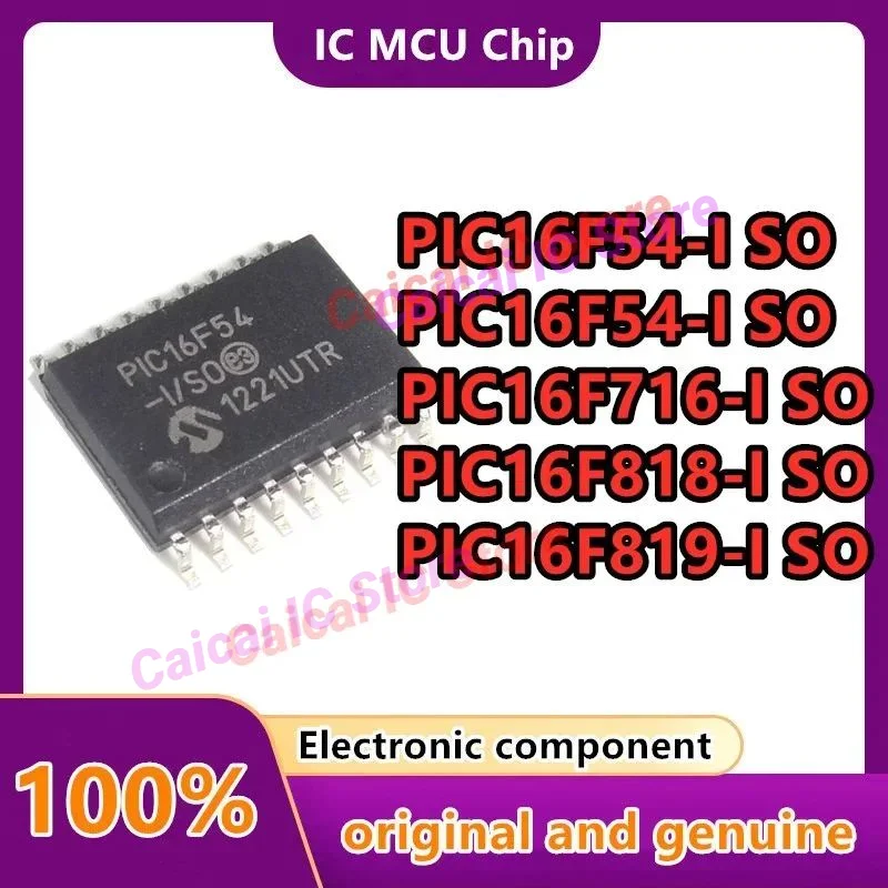 

10PCS/LOT PIC16F54-I/SO PIC16F88 PIC16F716 PIC16F818 PIC16F819 PIC16F54 PIC16F IC MCU Chip SOP18