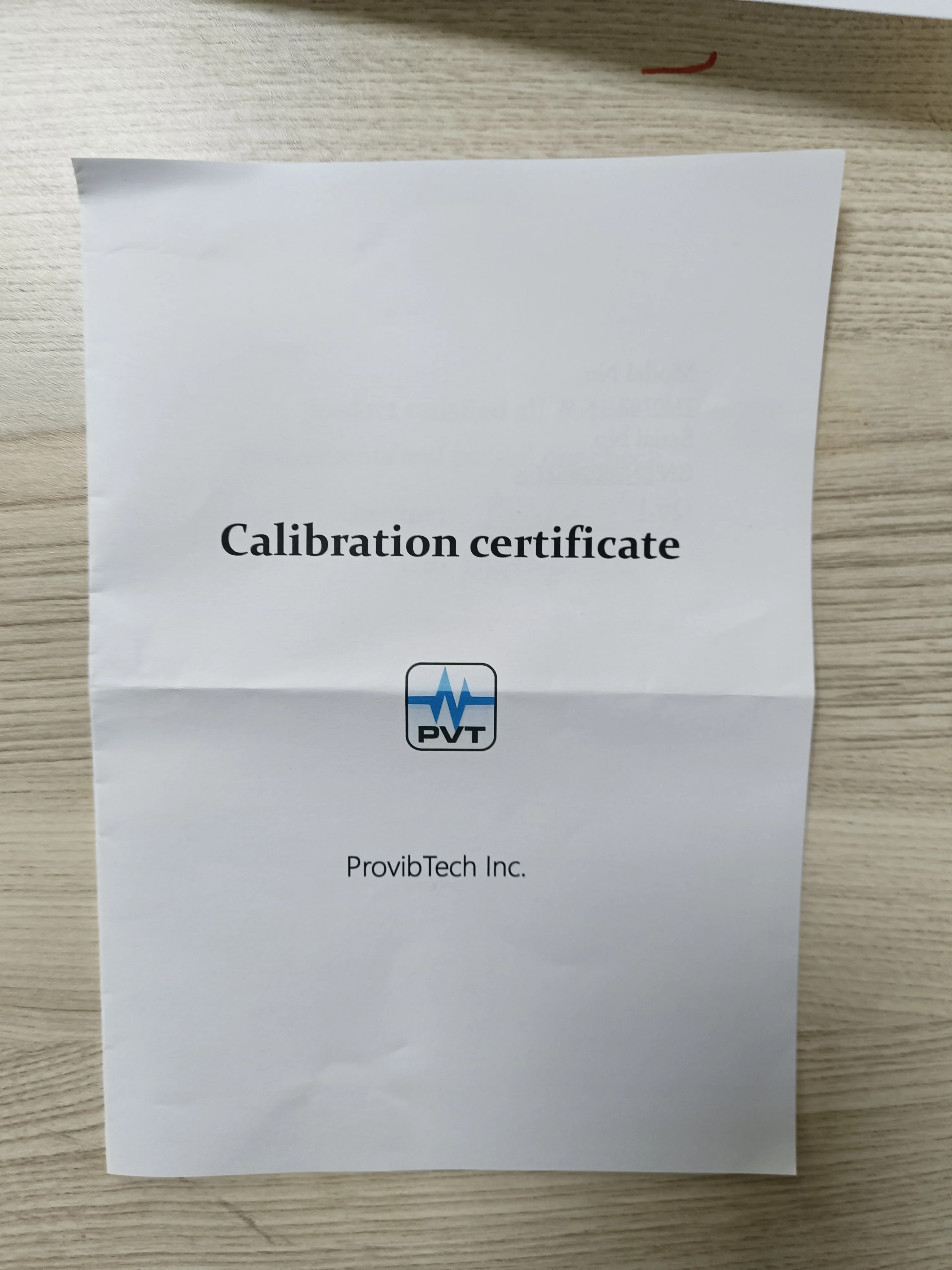 TLF ProvibTech Accelerometer Vibration Transmitter  TM0782A