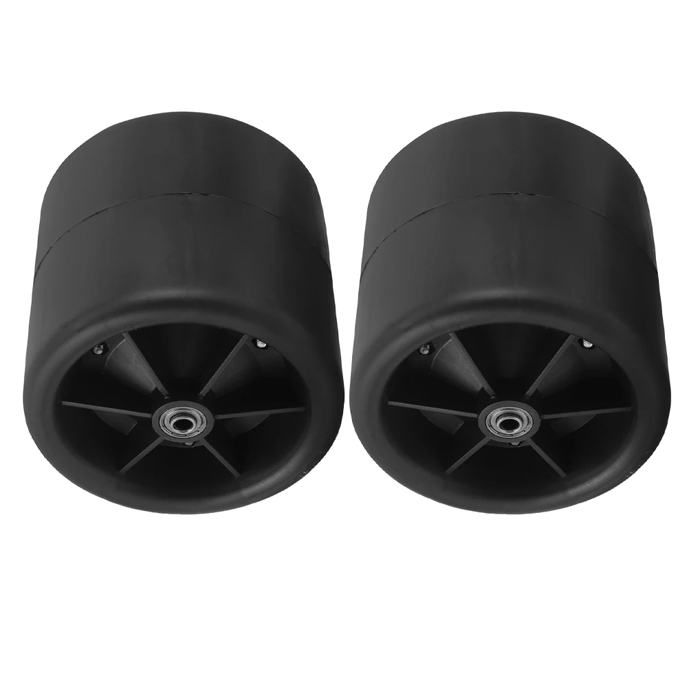 

2pcs Rubber Stool Wheel Portable Garden Seat Rolling Chair Durable Work Chair Wheel for Camping Fishing Picnic