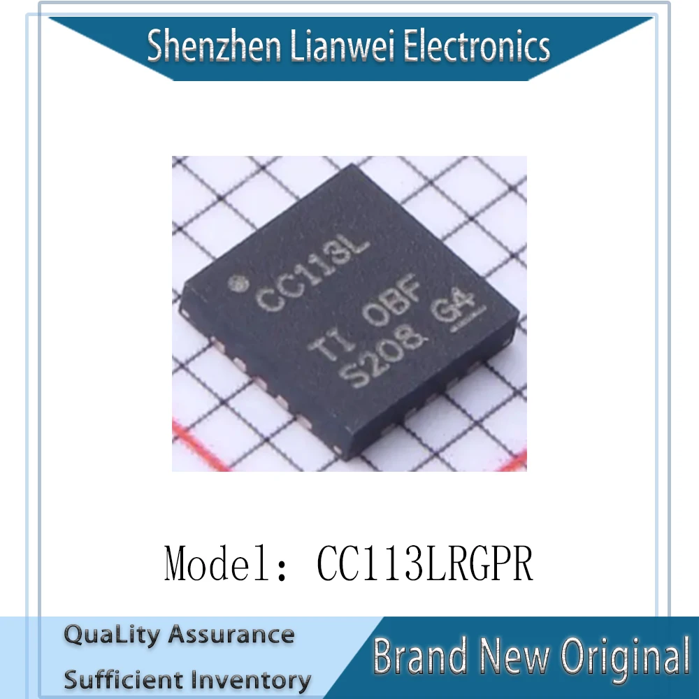(1-10 Piece)100% New Original CC113LRGPR CC113L IC RF Receiver Chipset QFN-20