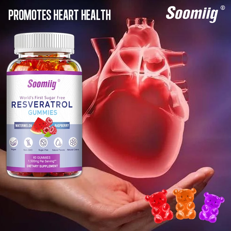 Gomas Soomiig Resveratrol - 15 - Resveratrol Capsule Anti Aging avaliação e preço