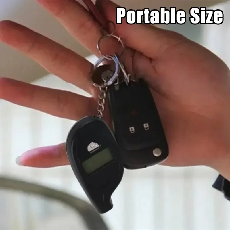 ​ ​ Manometro digitale per pneumatici - Display LCD con allarme di sicurezza per pneumatici per auto