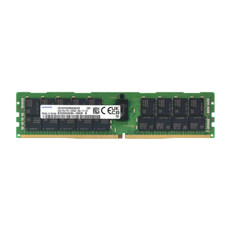 

64GB Server Memory Module M393A8G40CB4-CWE 64G 2RX4 PC4-3200AA ECC M393A8G40BB4-CWE HMAA8GR7CJR4N-XN 64G 2R*4 3200MHZ
