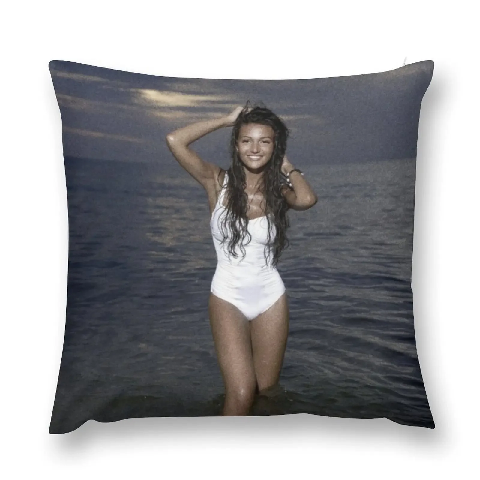 

Michelle Keegan Throw Pillow Marble Cushion Cover Cushions For Children pillow