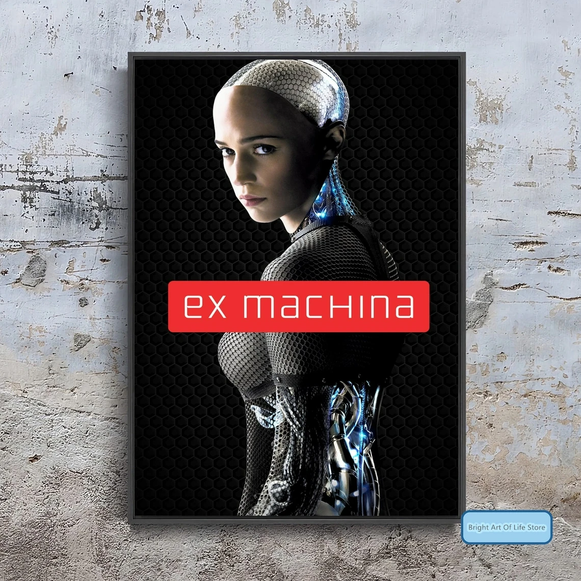 Ex Machina ملصق الفيلم ديكور المنزل طلاء جدران (بدون إطار)