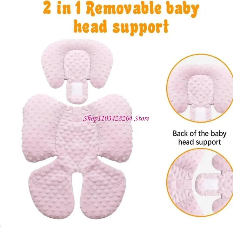 Reversible Newborn Car Insert Airy Mesh & Warm Fleece Layers for Outdoor