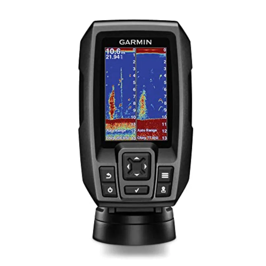 

Эхолот Striker 4 с датчиком 3.5 GPS и технологией Chirp Black Advanced Sonar для точного обнаружения рыбы в пресной воде