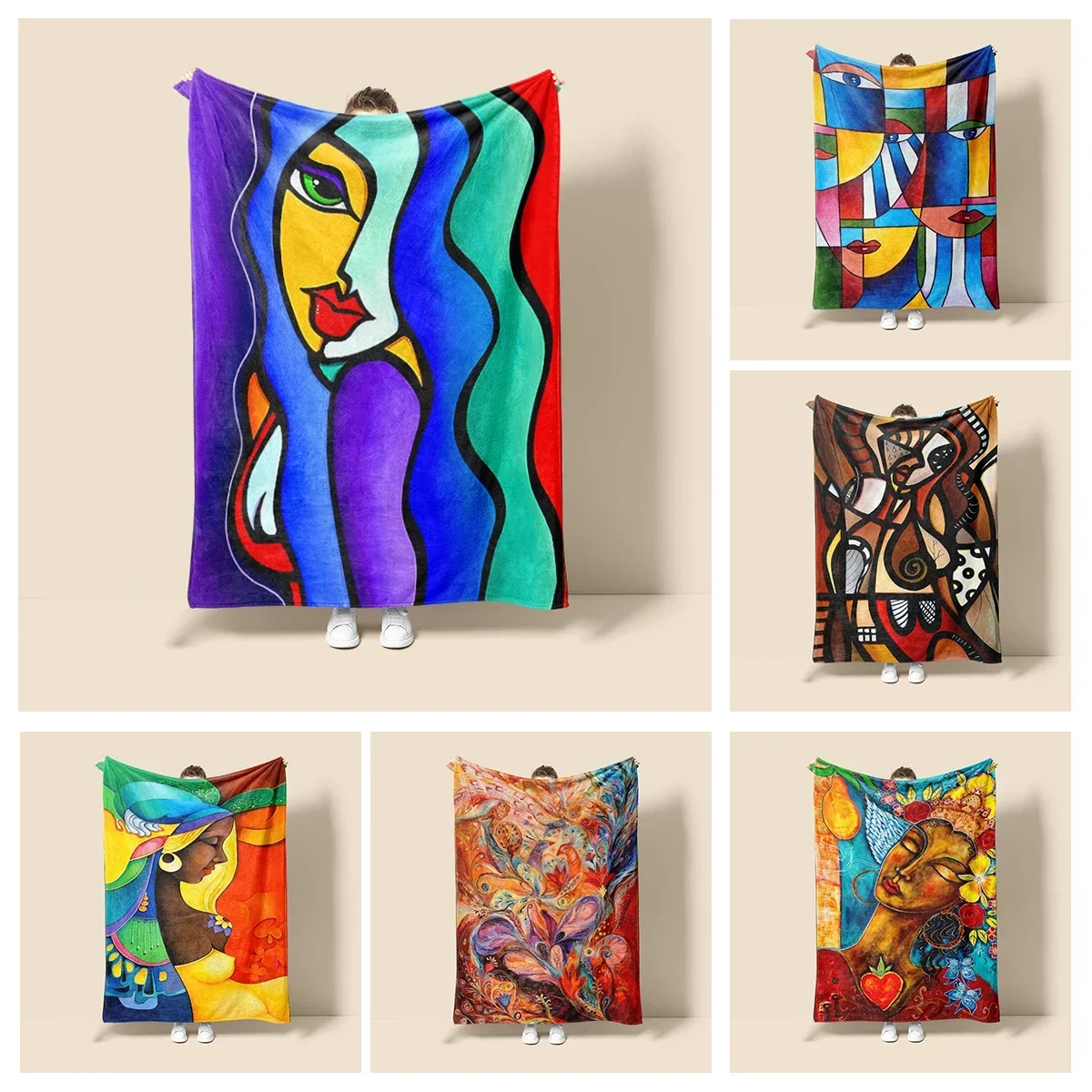 

Plush Throw Blanket for Sofa or Bed Natural Animal Prints Soft Thick Cozy Winter Blanket