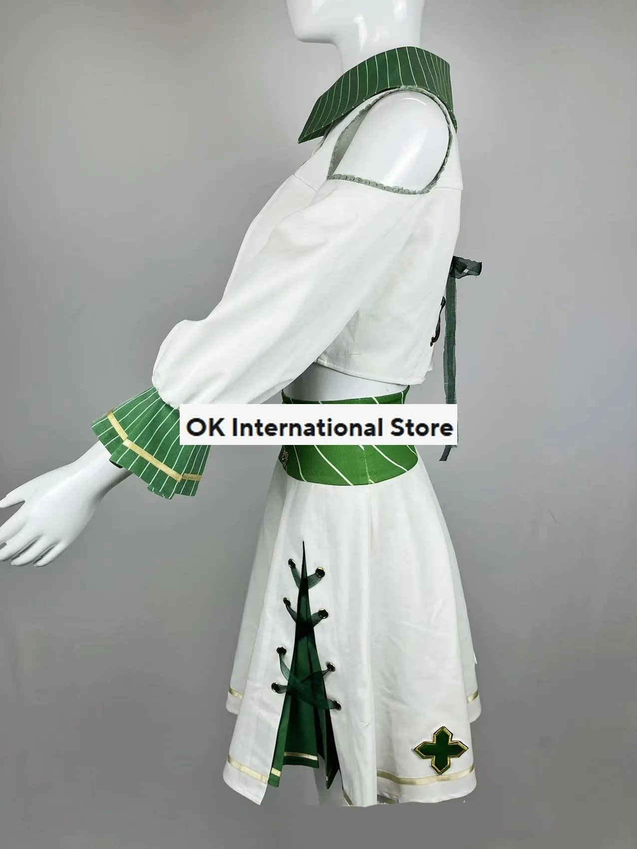 Anime Game Genshin Impact Nahida Blessed One of Wisdom, Mahakusaladhamma Lesser Lord Kusanali Cosplay Costume Doujin JK Niform