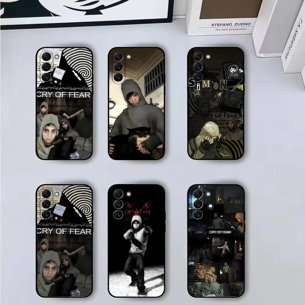 

Game C-Cry Of Fear S-Simon H-HenrikssonS Phone Case For Samsung S24/S25/S22 S30/A51 52/Lite/Ultra/5G/Plus/FE - Slim Shockproof