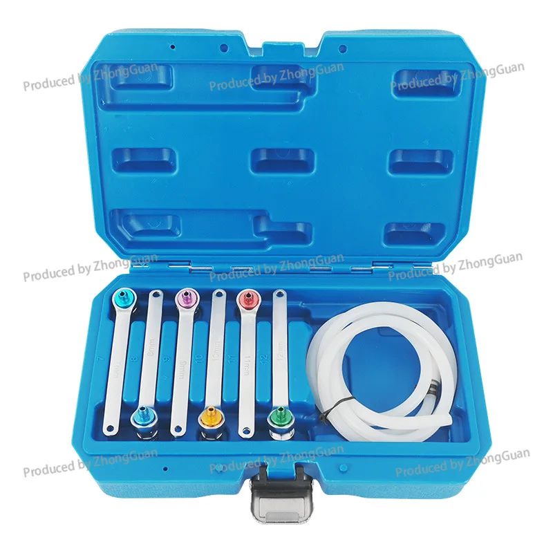 7-piece Set of Brake Wrenches, Oil Drain Screw Wrench, Oil Drain Socket Wrench, Brake Exhaust Wrench