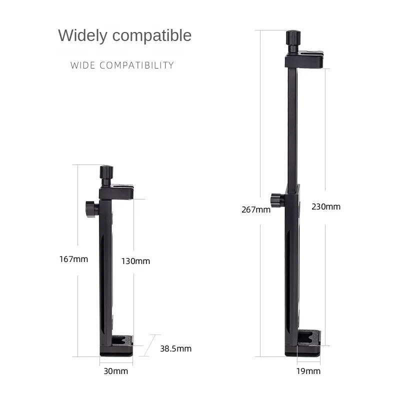 Xiletu ขายึดคอมพิวเตอร์แท็บเล็ตโลหะทั้งหมด, iPad โทรศัพท์เดสก์ท็อปอเนกประสงค์รองรับกรอบการสตรีมสดเครื่องมือคลิปยึดแบบร้อน