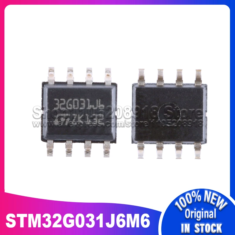 

10 ~ 100 шт./лот STM32G031J6M6 32G031J6M6 SOP8 100% новый оригинальный точечный запас