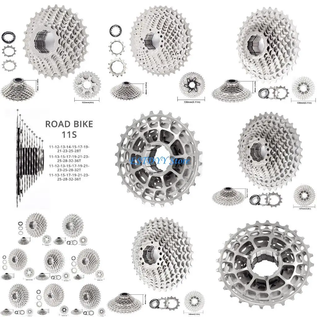 

G6DE 11 Speed Cassette Bike Freewheel MTB Cassette Fit for Mountain Road Bike