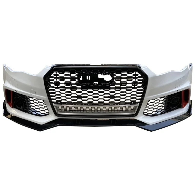 Front bumper for A6 S6 C7 Rs6 style Auto modified High quality PP material Bodykit for A6 S6  2012-2018