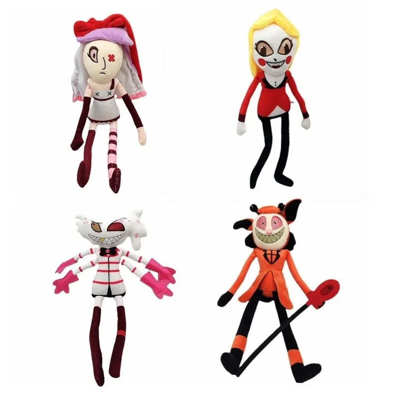 Pluche Speelgoed Hazbined Hotels Alastor Grappige Interessante Anime Knuffels Schattige Plushie Figuur Speelgoed Hellen Voor Verjaardag Kerst