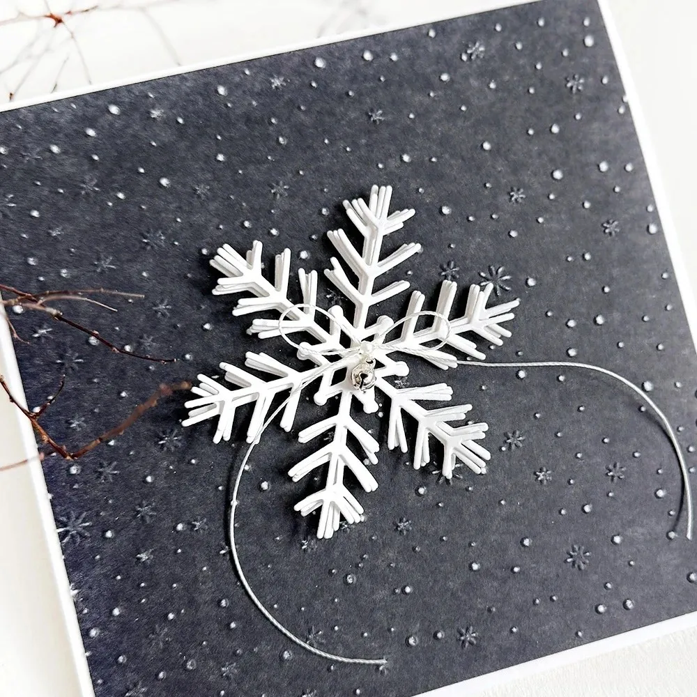 

Piggy Craft metal cutting dies cut die mold Snowflake decoration Scrapbook paper craft knife mold blade punch stencils dies