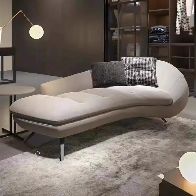 European Designer Living Room Sofas Narrow Gray Modern Boneless Living Room Sofas Corner Curved Woonkamerbanken Furniture Home