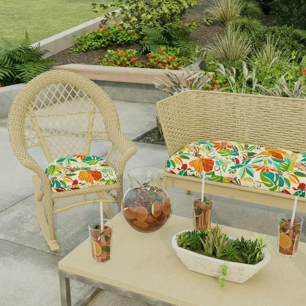 Outdoor Wicker Chair Cushion Set 19