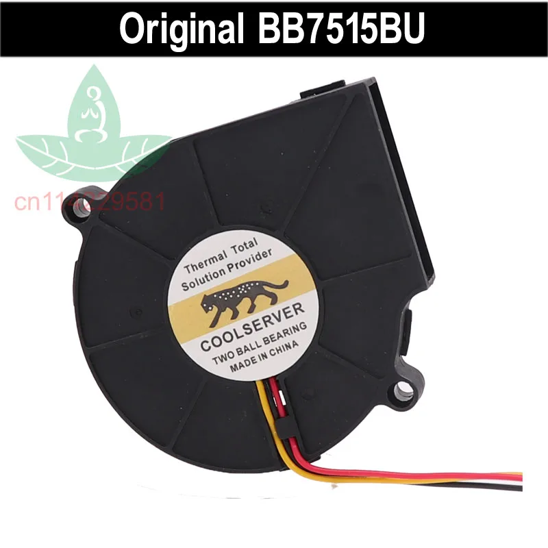 New Cooling Fan For Leopard CPU BB7515BU 2U 1150/1155/1366/2011/1156/1151 Turbo 7515 Fan