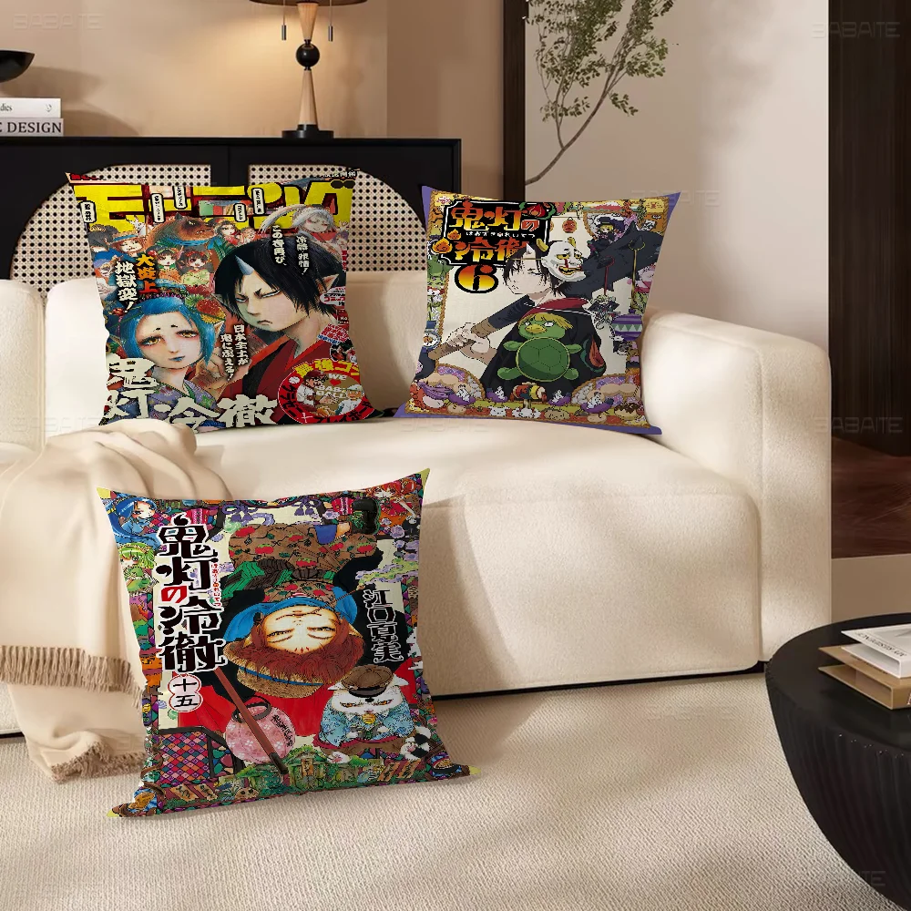 

Hozuki's Coolheadedness Stitch Lucky Dragon pillow cover sofa cushion cover home room decoration children gift