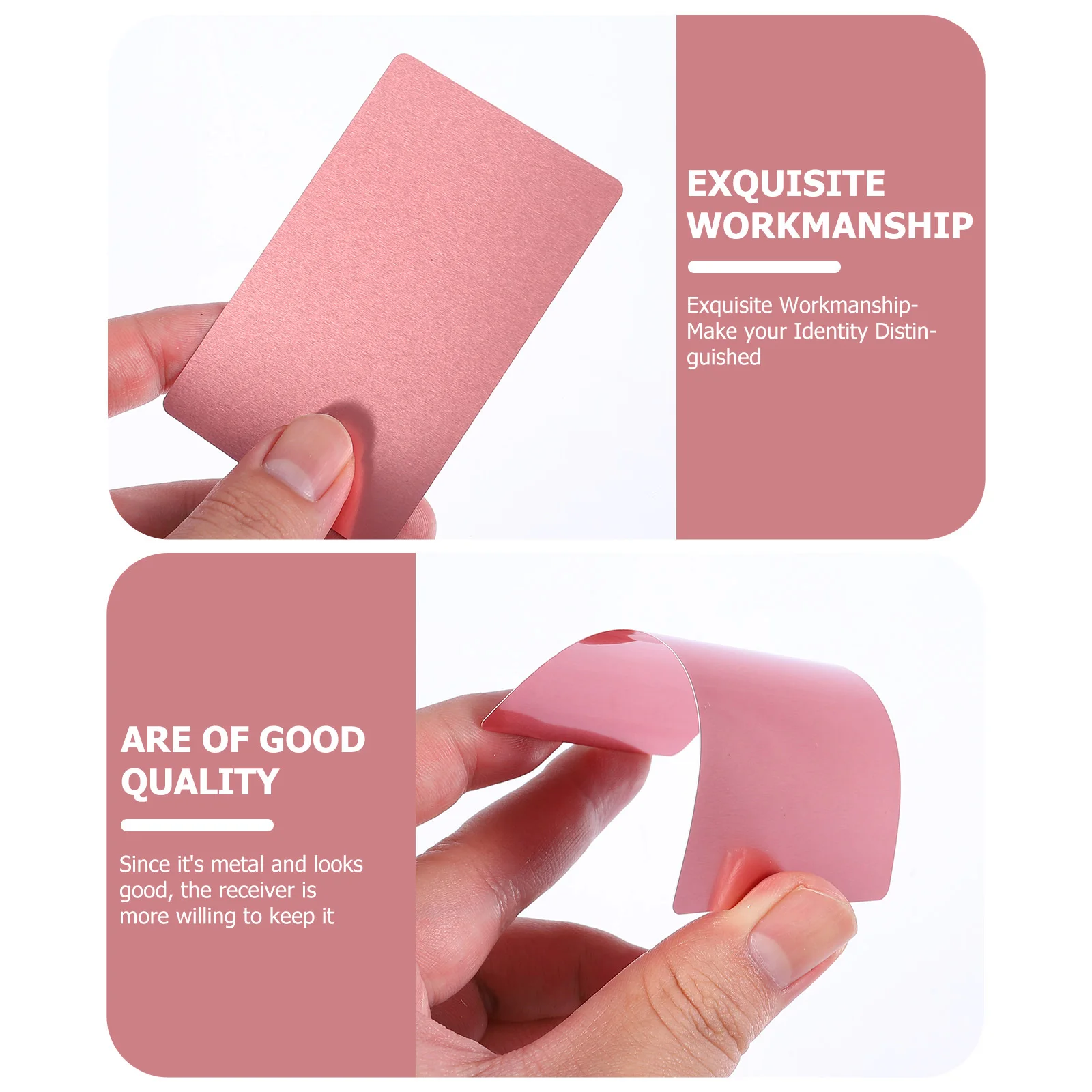 

50 шт. металлические визитные карточки, изысканное качество изготовления, легкая нержавеющая сублимационная печать, гравированная маркировка