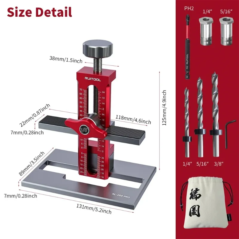 Aluminum alloy cabinet door installation assistant, with base, perforated floor cabinet door, central cabinet hanging