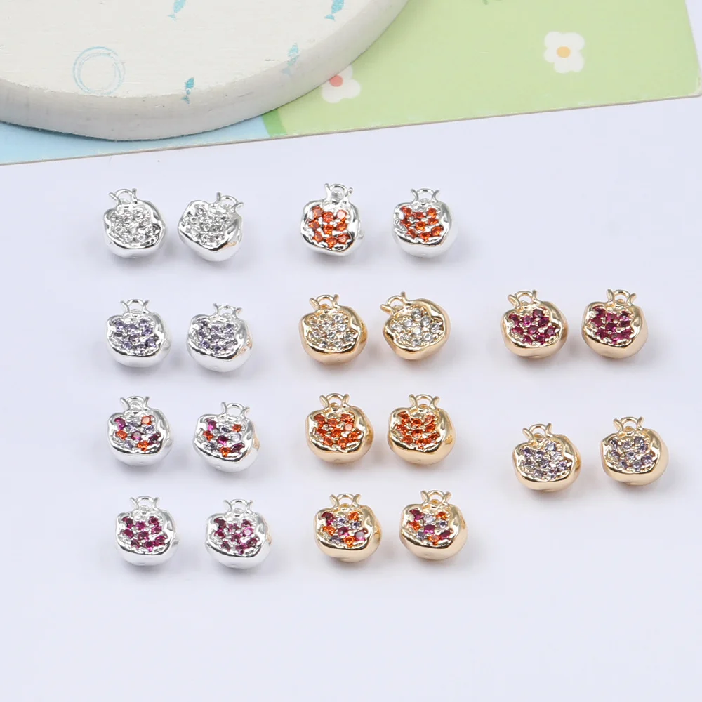 تصميم حلو-سحر شكل الرمان تشيكوسلوفاكيا ، أساور حجر الراين ديي ، مجوهرات ، 10 × 11 ، 50 ، + + +