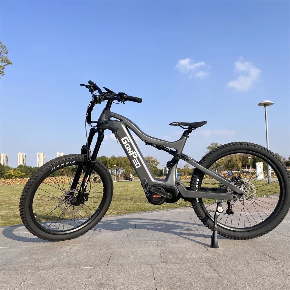 1000W Mountain Snow Bike bafang ultra carbon frame mid drive e bike electric lightweight ebikecustom