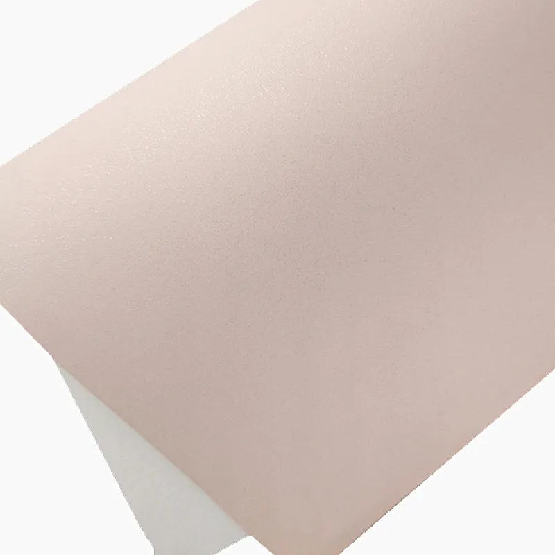 Pastel Colors Synthetic Leather Flowers Printed Fabric Vinyl Felt Backing Smooth Faux Leather DIY craft Bow Sheets Rolls Q1838