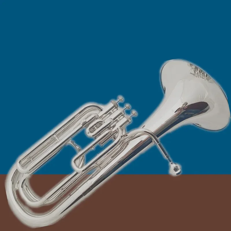 Hot Selling Brass Instrument Three-Key Tenor Horn Balidon Tuba Balidon Nickel Silver Alloy Bb Key