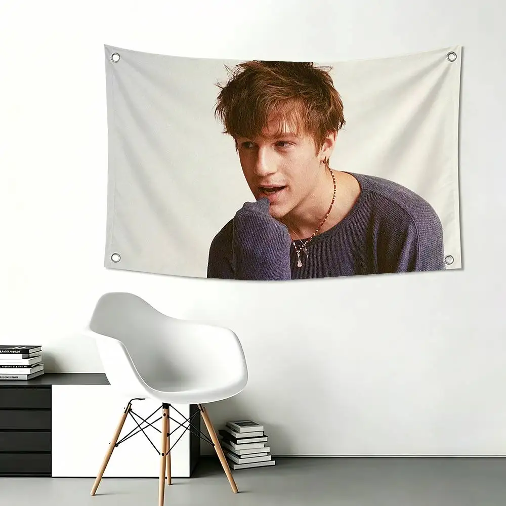 Singer M-Malcolm T-Todd Flags Wall Hanging Tapestry Outdoor Garage Room Decorative flag Background Blanket