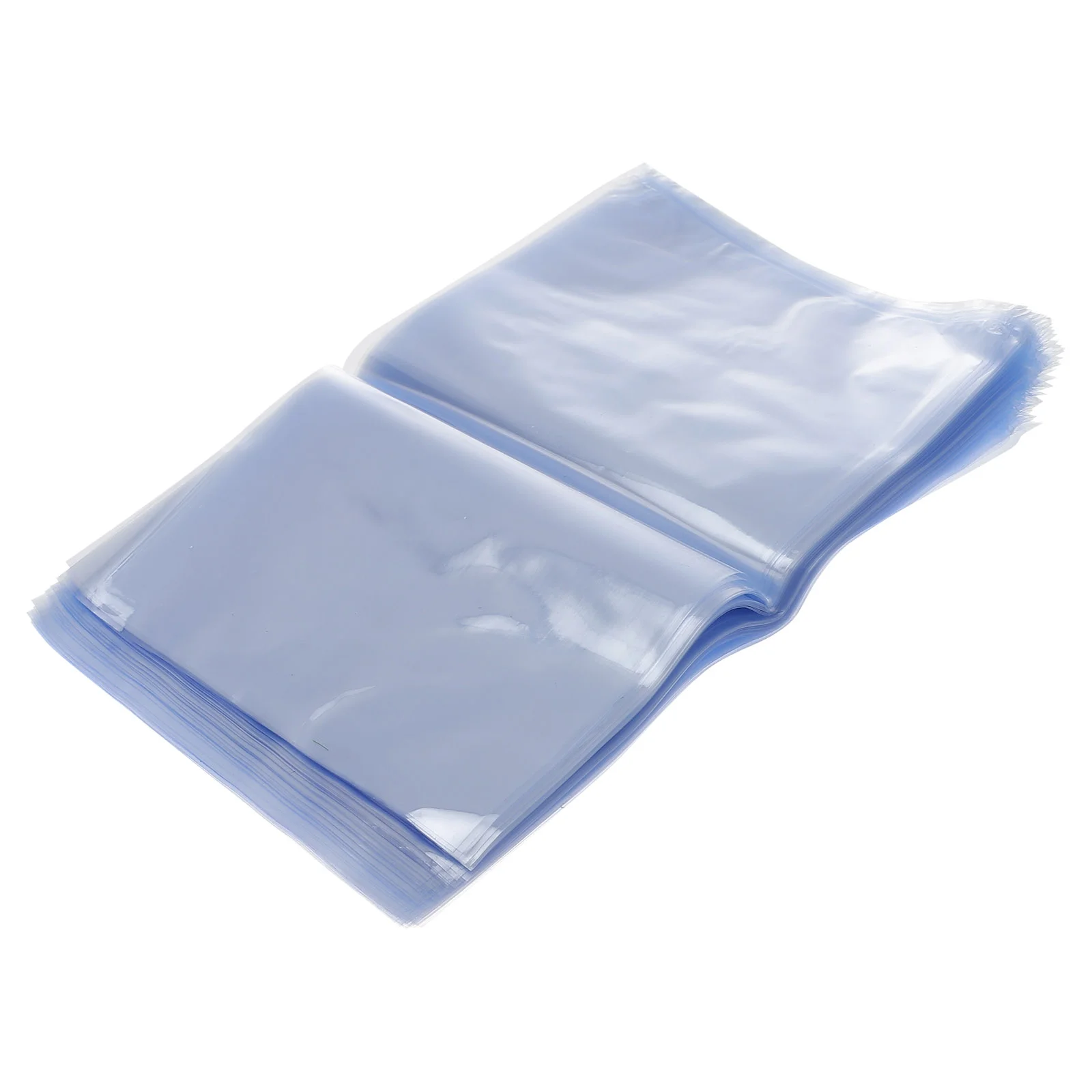 100 PCS PVC Shrink Wrap Bags for Soaps Bottles Bath Packaging Gift Baskets (10 x 15cm) shrink film bags