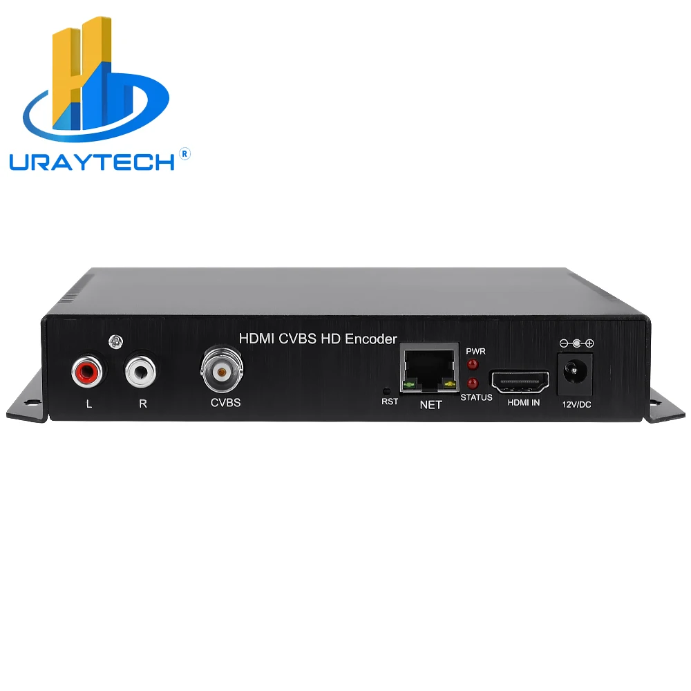 Encoder H.264 HDMI+CVBS per IPTV, trasmissione in streaming live di RTMP/ HTTP/ RTSP/VLC per server multimediale