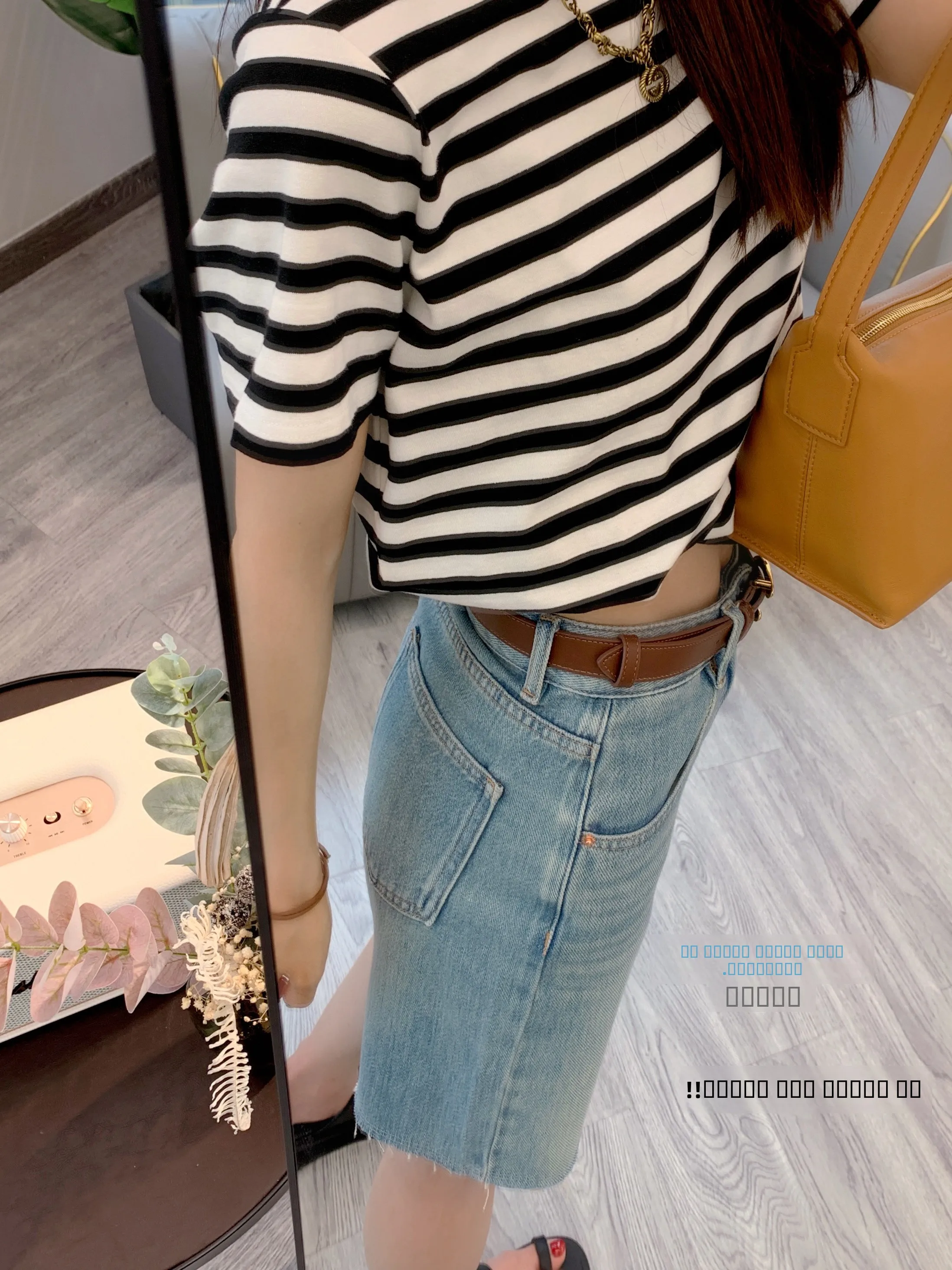 

High Waist Straight Leg Denim orts Women's Summer Thin Lightweight Loose Slimming Small Size Mid-Calf Length Jeans
