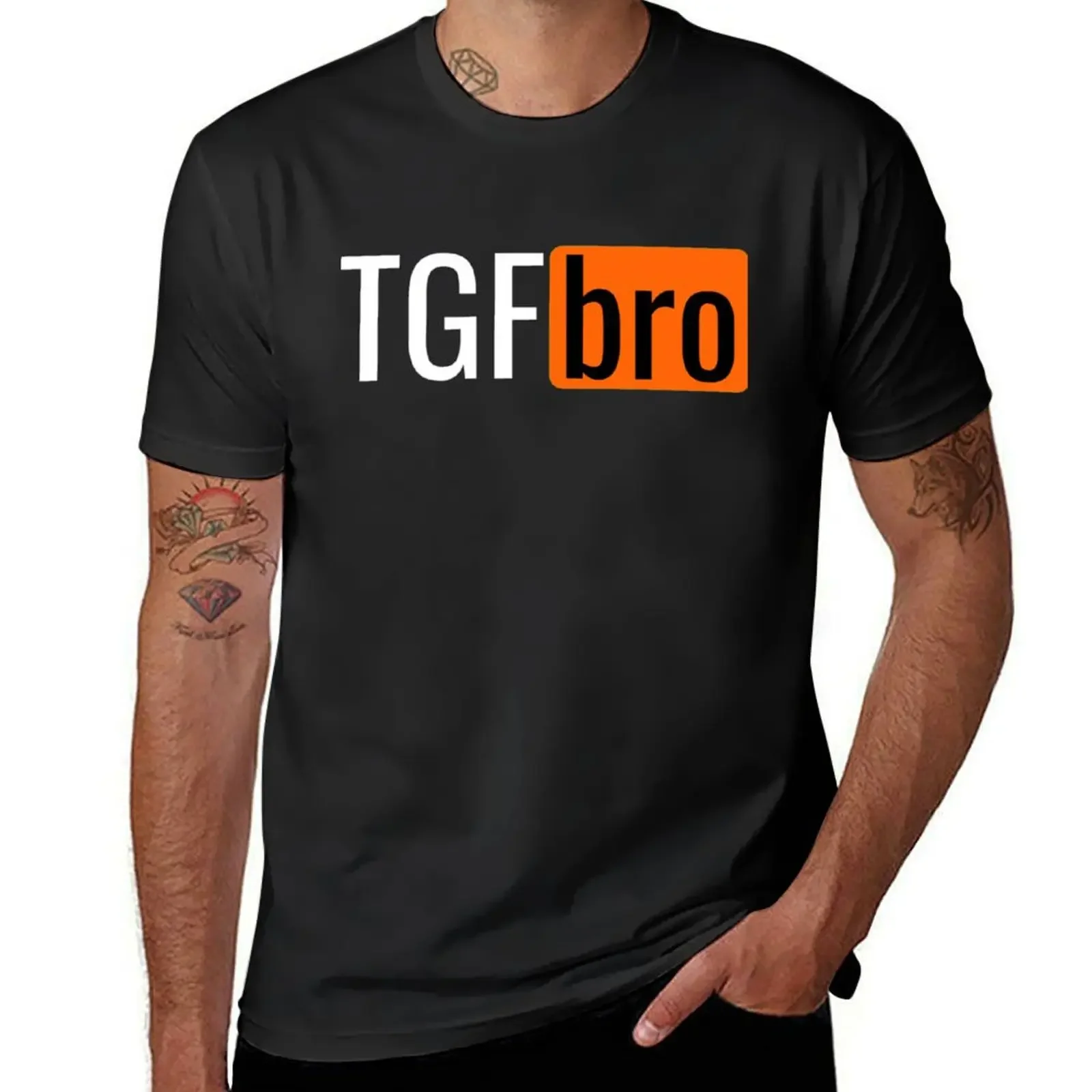 TGF bro childish T-Shirt anime figures graphic shirts blanks boys whites mens t shirts top quality